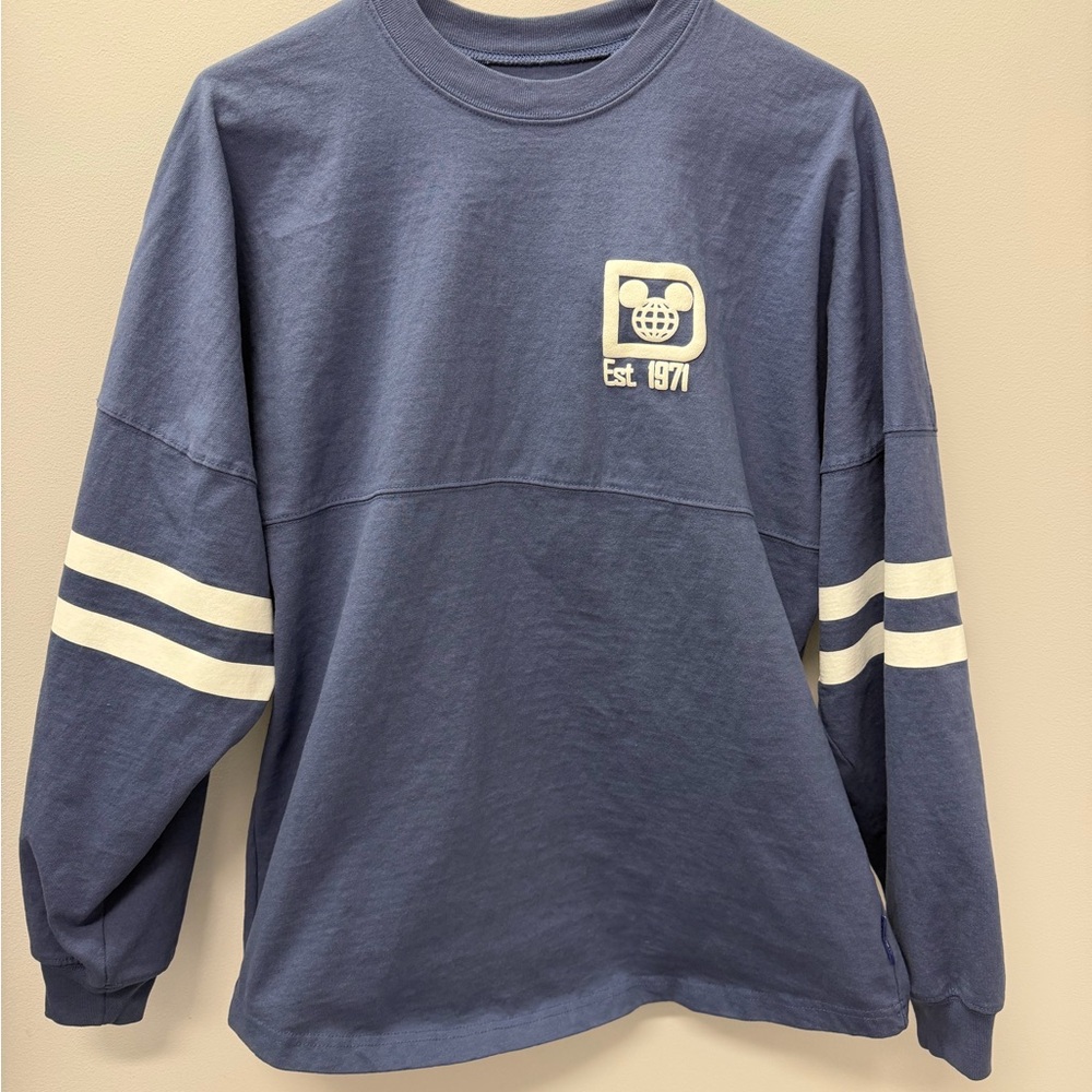 Disney spirit Jersey midnight blue navy with puff details
